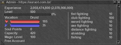 Signature for player Admin